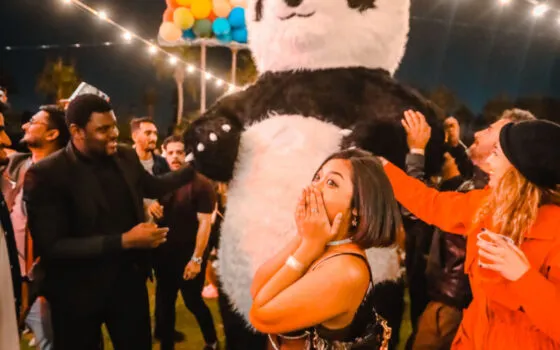 Giant Panda & Bear Mascot