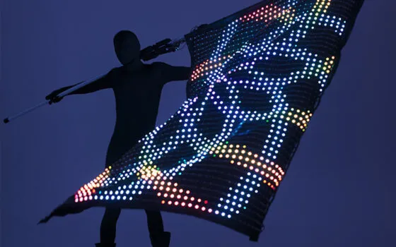 LED Flag
