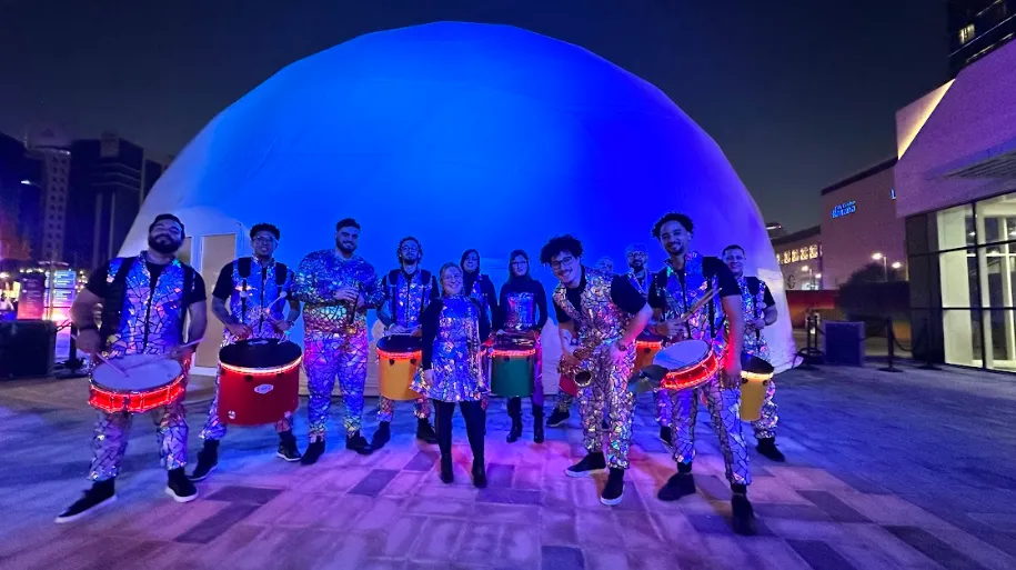LED Drummers Band