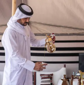 Arabic Coffee & Date Server