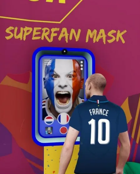 Fan VR Face Mask