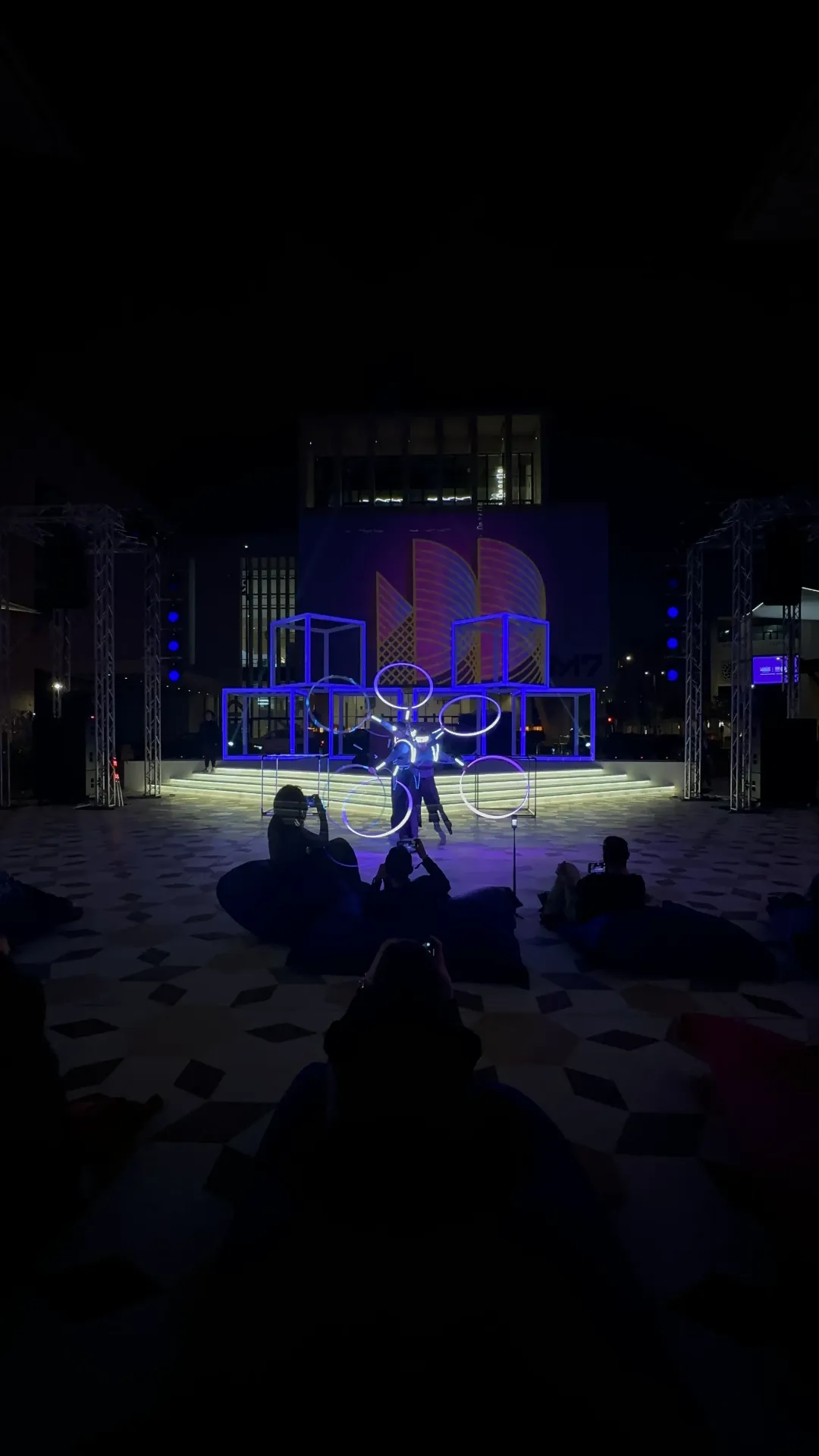 LED and Fire Interactive Shows