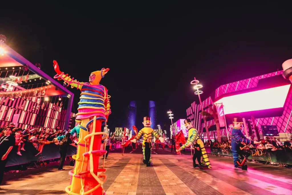 Helium Stilt Walkers